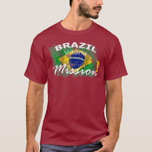 Brasilien Vitoria Mormon LDS Mission Missionar T-Shirt