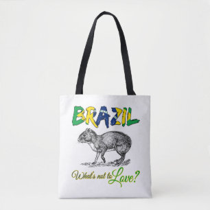 Brasilien - Was ist nicht zu Liebe Brasil Zitat Tasche