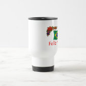 Brasilien-Weihnachten Reisebecher (Mittel)