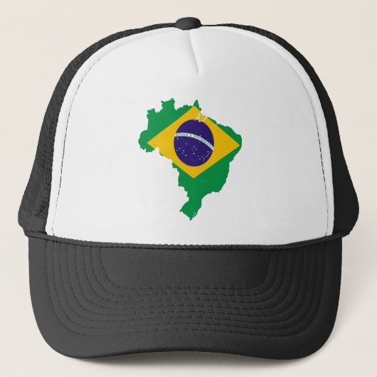 Brasilien-Weltmeisterschaft 2010 Truckerkappe (Vorderseite)