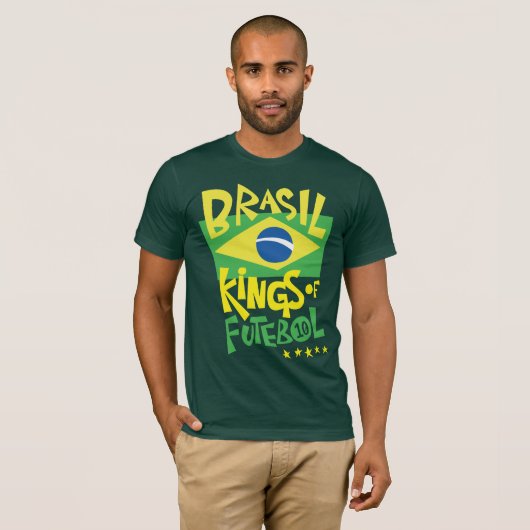 BRASILIEN-WELTMEISTERSCHAFT T-Shirt (Vorne ganz)