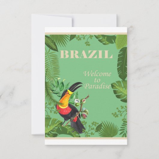 Brasilien - Willkommen im Paradies Save The Date (Vorderseite)
