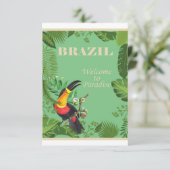 Brasilien - Willkommen im Paradies Save The Date (Stehend Vorderseite)