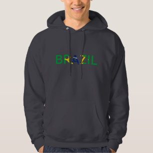 Brasilien-Zeichen-Sweatshirt Hoodie