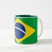 Brasilien Zweifarbige Tasse (VorderseiteRechts)