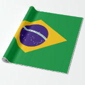 Brasilienflagge Geschenkpapier (Ungerollt)