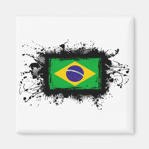 Brasilienflagge Magnet