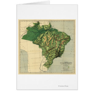BrasilienPhysical Panoramic MapBrasilien
