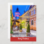 Brasov Feiertagskarte (Vorne/Hinten)