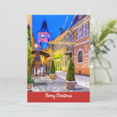 Brasov Feiertagskarte (Stehend Vorderseite)