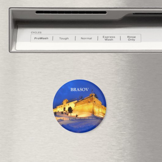 Brasov Fortress in Romania, Magnets Magnet (In Situ (Geschirrspüler))