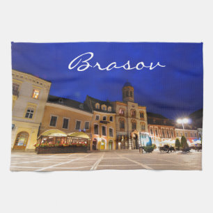 Brasov in Siebenbürgen, Rumänien Geschirrtuch
