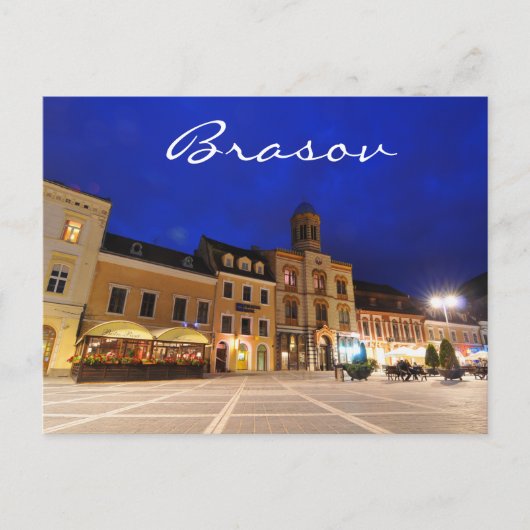 Brasov in Siebenbürgen, Rumänien Postkarte (Vorderseite)