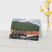 Brasov, Rumänien Blankokarte Karte (Gelbe Blume)