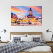 Brasov Rumänien Leinwanddruck (Insitu (Schlafzimmer))