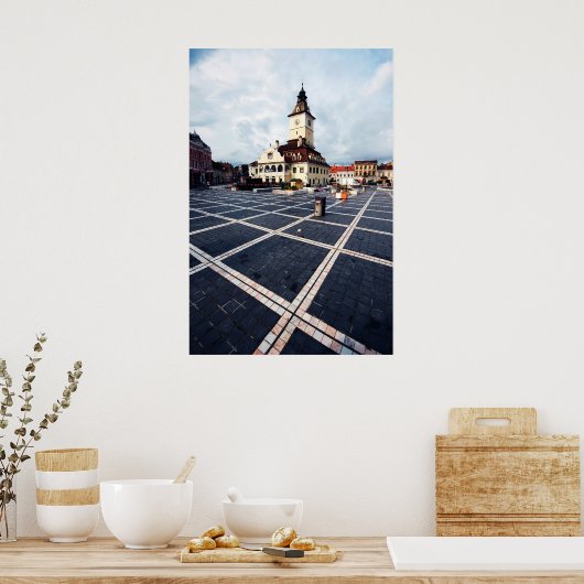 Brasov Rumänien Poster (Küche)