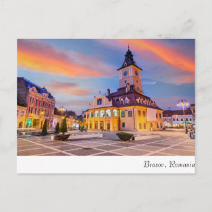 Brasov Rumänien Postkarte