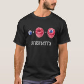 Braspberry - Funny How Made Blueberry Raspberry T-Shirt (Vorderseite)