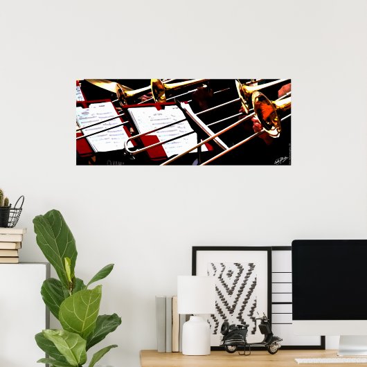 Brass Allure 1 Poster (Heimbüro)