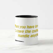 Brass Balls Tasse (Zentrum)