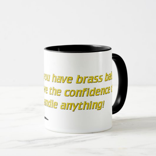 Brass Balls Tasse (VorderseiteRechts)