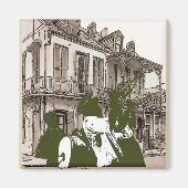 Brass Band auf Desire St Magnet (Vorne)