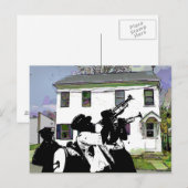 Brass Band im Delaware House Postkarte (Vorne/Hinten)