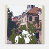 Brass Band im Napoleon-Haus Magnet (Vorne)