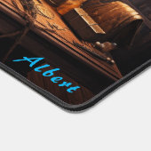 Brass & Bronze Steampunk Tech XL Schreibtischunterlage (Ecke)