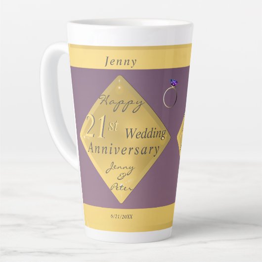 Brass Cafè Latte Milchtasse (Linke Ecke)