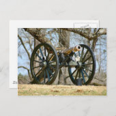 Brass Cannon Postkarte (Vorne/Hinten)