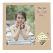 Brass Cube zum 21. Geburtstag Würfel (Rechts)