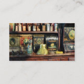 Brass Funnel und Gewürze Visitenkarte (Rückseite)