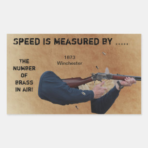 Brass in the Air - Winchester Goal Sticker 1873