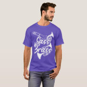 Brass Instruments French Hornrumpet retro T-Shirt (Vorne ganz)