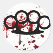 Brass Knuckle Stickers (Vorderseite)