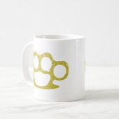 Brass Knuckles Kaffeetasse (Vorderseite Links)