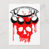 Brass Knuckles Postkarte (Vorderseite)