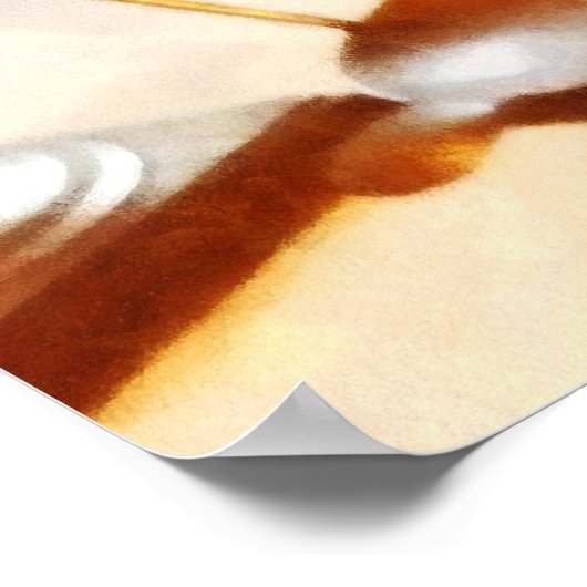 Brass Mortar und Pestle Poster (Ecke)