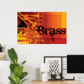 Brass Poster (Heimbüro)