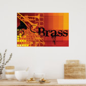 Brass Poster (Küche)