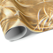 Brass Swarf Wrapping Paper Geschenkpapier (Rolleneckpunkt)