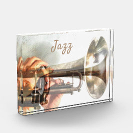 Brass Trumpet und Flugelhorn Fotoblock