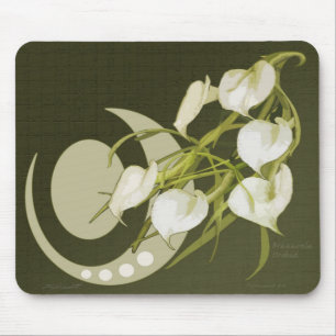 Brassavola Orchid Mousepad