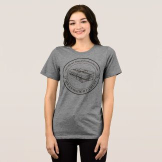 Brassbright Press mit Steampunk-Logik Tri-Blend Shirt