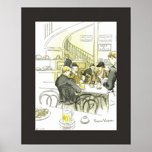 Brasserie Allemande ~deutsche Brauerei ~ Pierre Vi Poster