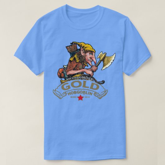 Brasserie Hobgoblin Gold classique T-Shirt (Design vorne)