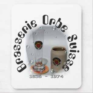 Brasserie Orbe Suisse Mauspad