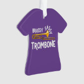 Brassy Sassy Trombone Ornament (Vorderseite)