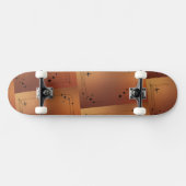 Brassy Skateboard (Horizontal)